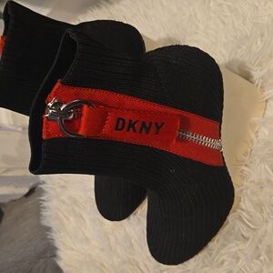 DKNY sock boot wedges